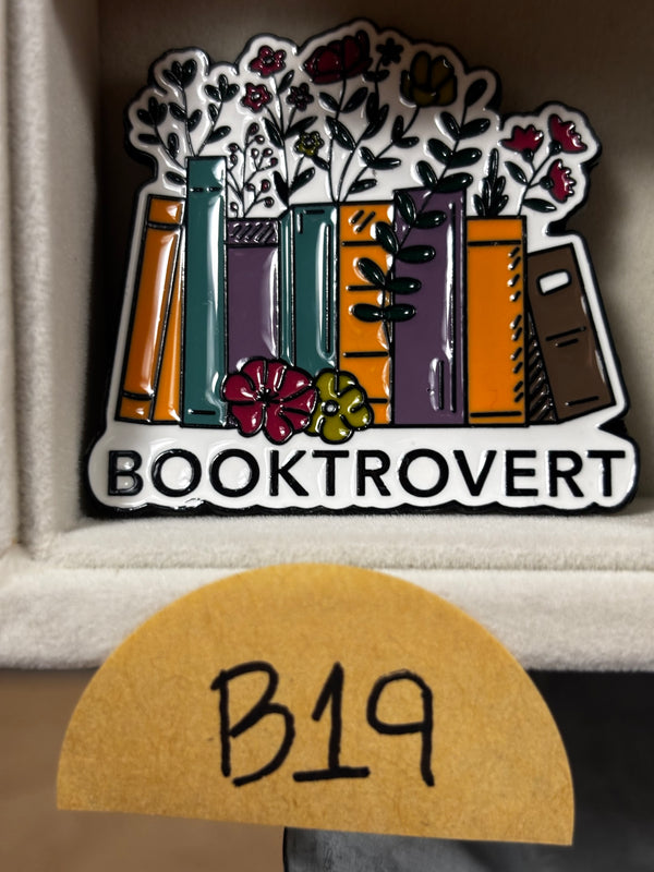 Fun & Inspirational Enamel Pins | Positive Sayings, Bookish, Floral & Retro Designs | Choose Your Favorites