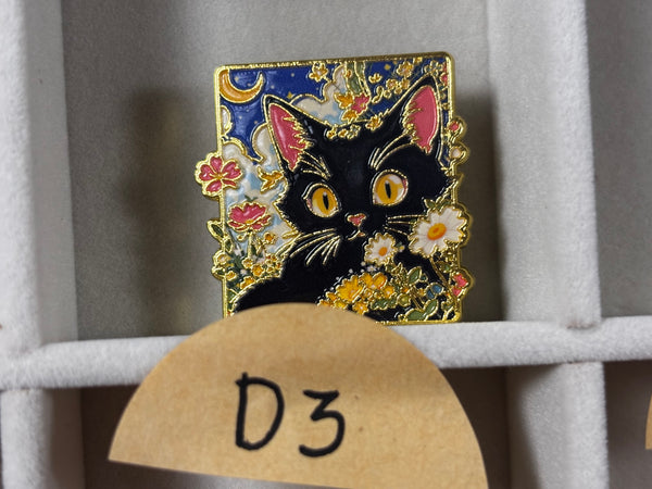 Cute Cat & Dog Enamel Pins | Colorful Animal Pins for Bags, Jackets & Backpacks
