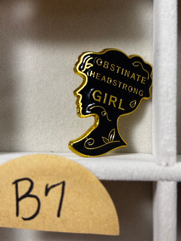 Fun & Inspirational Enamel Pins | Positive Sayings, Bookish, Floral & Retro Designs | Choose Your Favorites