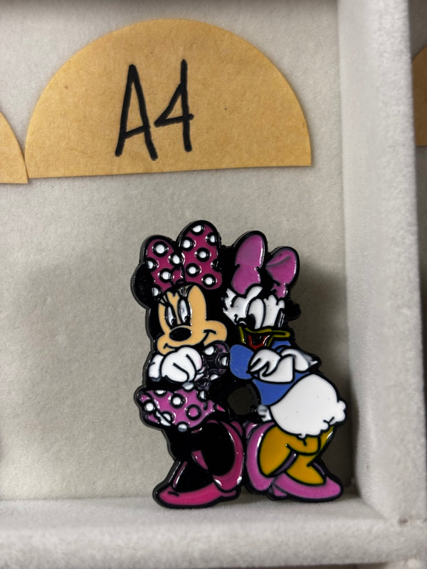 Disney & Hello Kitty Enamel Pins | Mickey, Minnie, Donald Duck & Friends | Cute Cartoon Character Pins