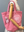 Strong at Heart - Hand-Dyed Breast Cancer Awareness Tote