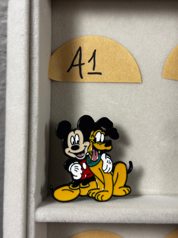 Disney & Hello Kitty Enamel Pins | Mickey, Minnie, Donald Duck & Friends | Cute Cartoon Character Pins