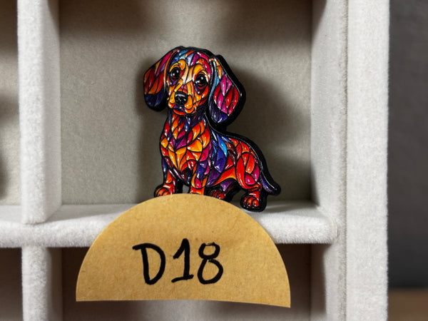 Cute Cat & Dog Enamel Pins | Colorful Animal Pins for Bags, Jackets & Backpacks