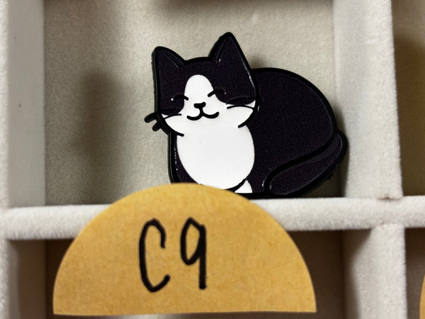 Cute Cat Enamel Pins | Colorful Animal Pins for Bags, Jackets & Backpacks