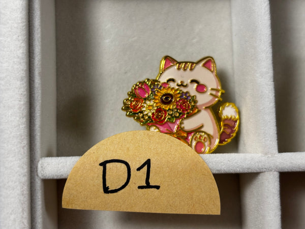 Cute Cat & Dog Enamel Pins | Colorful Animal Pins for Bags, Jackets & Backpacks