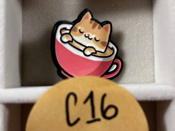 Cute Cat Enamel Pins | Colorful Animal Pins for Bags, Jackets & Backpacks