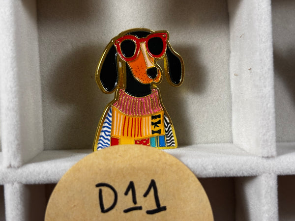 Cute Cat & Dog Enamel Pins | Colorful Animal Pins for Bags, Jackets & Backpacks