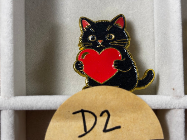 Cute Cat & Dog Enamel Pins | Colorful Animal Pins for Bags, Jackets & Backpacks
